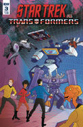 Star Trek vs. Transformers issue 3 cover A