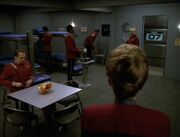 Excelsior quarters, Tuvok