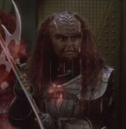 Klingon warrior DS9: "The Way of the Warrior"