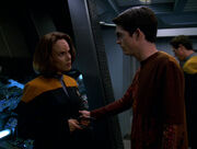 Icheb talks to B'Elanna