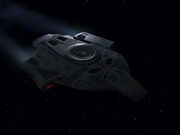 USS Defiant venting plasma