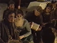 The Odells sit by the fire