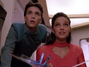 Wesley Crusher und Robin Lefler