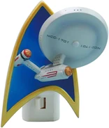 USS Enterprise Resin Nightlight