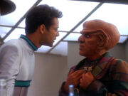 Bashir discovers Quark's plan to drug him