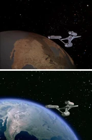 Comparison TOS original remastered