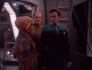 Quark and Bashir in trouble