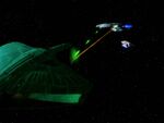 Romulan warbird power transfer