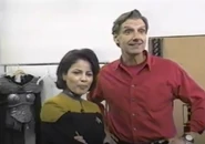 Roxann Dawson with Robert Blackman