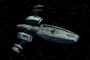 Andorian battle cruiser, forward