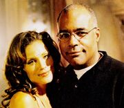 Dawn Stern and Michael Dorn