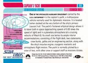 Galaxy-class captain's yacht Calypso by Impel No.111 back