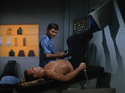 James Kirk undergoes his quarterly physical