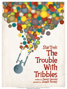 QMX Trouble with Tribbles Art Print