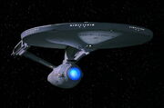 USS Enterprise-A quarter