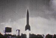 Ekosian newsreel featuring the launch of a V-2 rocket
