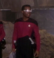 La Forge old visor