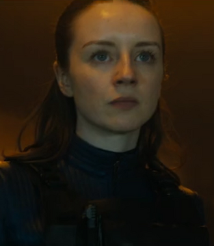 ...as Rachel Garrett