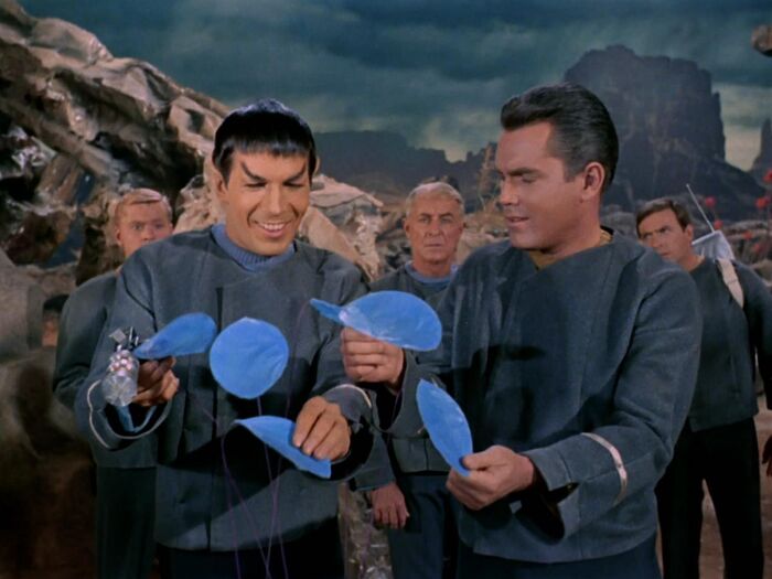 Spock lacht