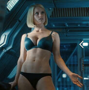 Carol Marcus in her underwear in 2259