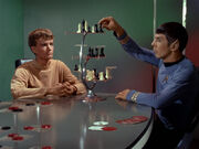 Spock and Charlie play chess