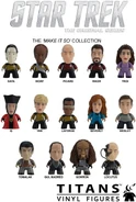 Titans three-inch TNG figures