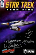 Star Trek Year Five issue 6 cover Eaglemoss NYCC 2019 autographed.jpg (936 KB) Autographed Eaglemoss/Hero Collector NYCC 2019 cover