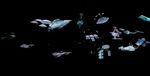 A group of ships trapped in Elysia