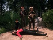 Riker captured by mercenaries