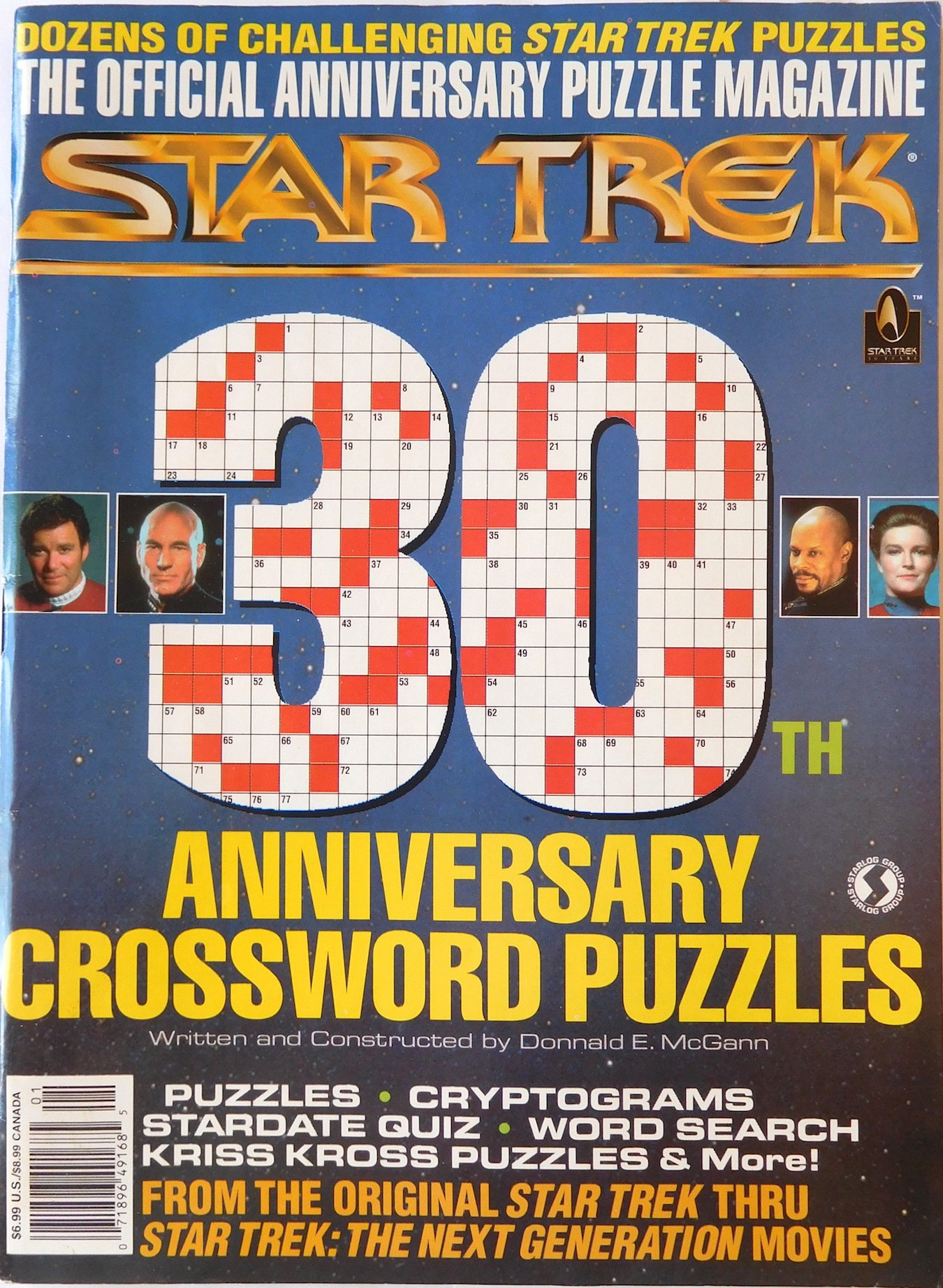 Star Trek 30th Anniversary Crossword Puzzles | Memory Alpha ...
