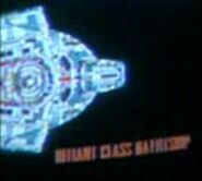 Defiant class battleship, lcars