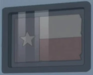 A flag of Texas