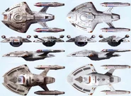 ...and the CGI models of both Nova-class variants