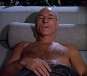 Picard sick from airborne illness