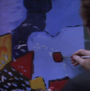 A painting by a Tilonian inmate (TNG: "Frame of Mind")