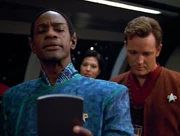 Tuvok reads the salutation