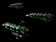 Klingon cargo vessels