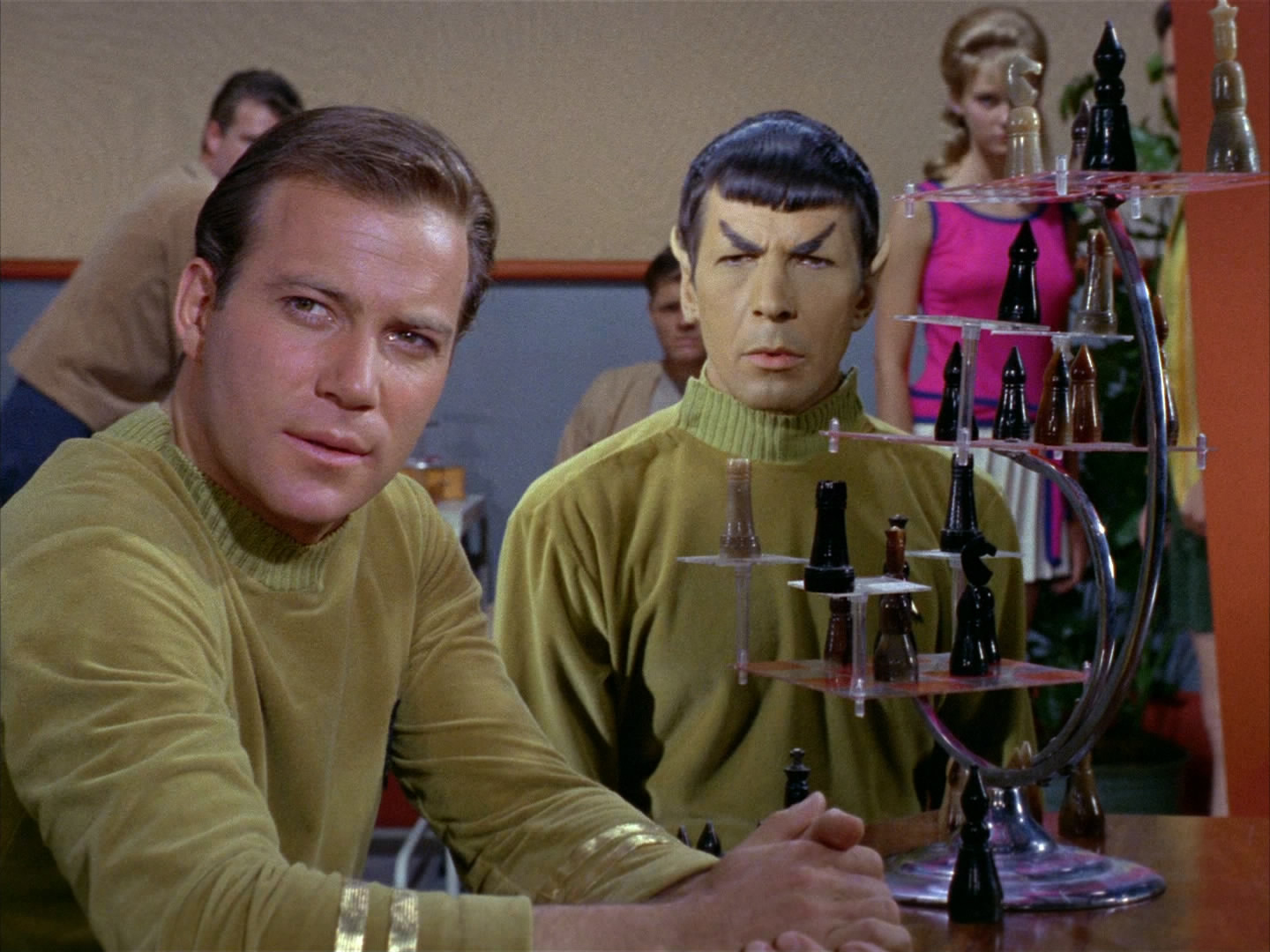 Chess Set - Star Trek. Mr Spock 3D Chess.