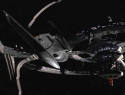 USS Cochrane arriving at Deep Space 9