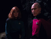 Crusher and Picard, hostages