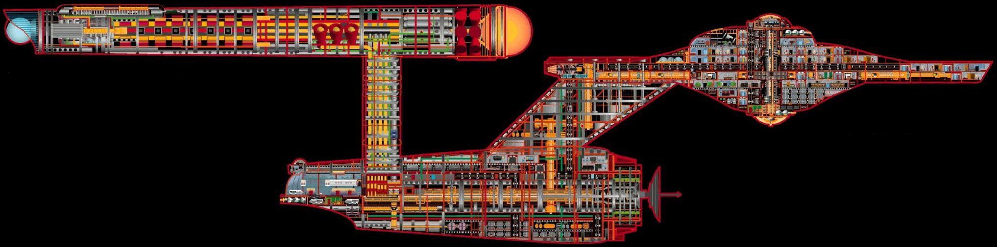 uss enterprise deck plans