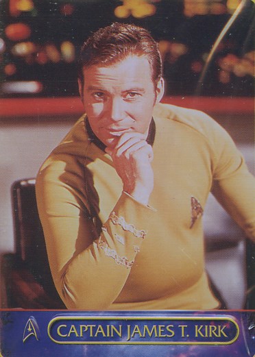 Star Trek Distinguished Officers Series James T. Kirk Metal