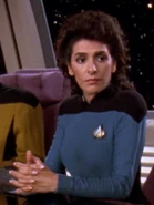 …und als Hologramm von Moriarty.