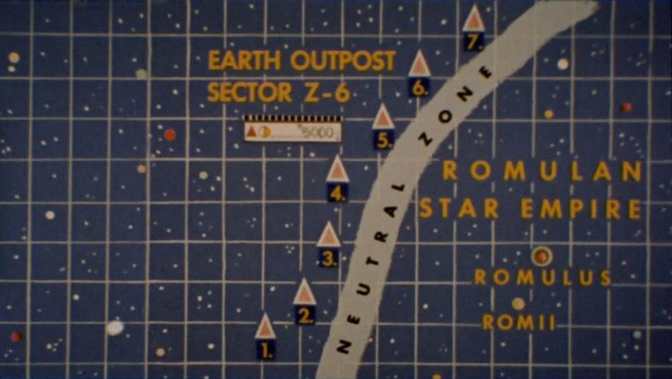 romulan empire map