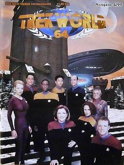 ...and the final issue 64 cover of Trekworld, June 1999