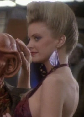 ... as Quark's dream girl