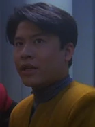 … als Hologramm von Harry Kim …