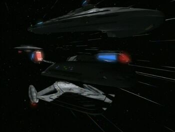 USS Prometheus in multi-vector assault mode