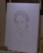 Data's portrait of Noonian Soong (TNG: "Birthright, Part I")