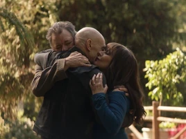 Troi, Riker und Picard